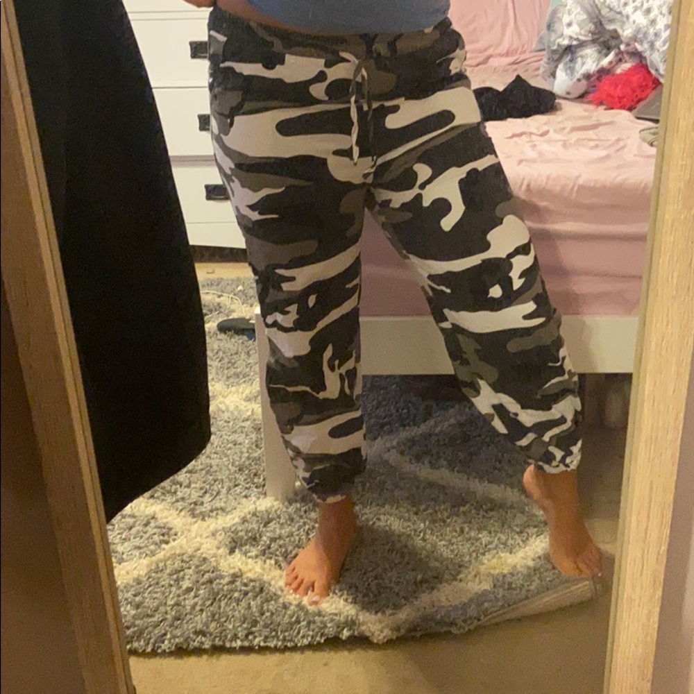 Camo joggers